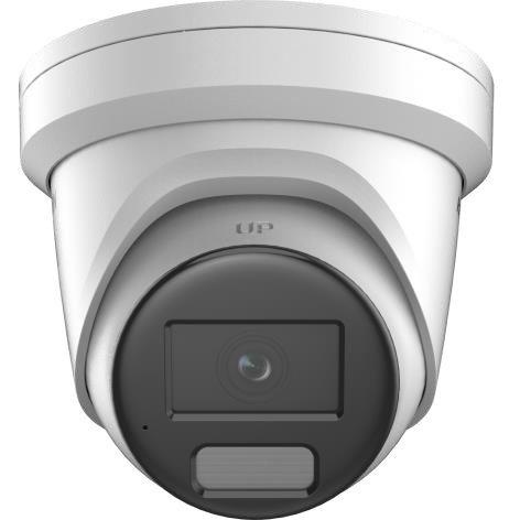 Hikvision DS-2CD2347G2H-LI white ColorVu turret camera